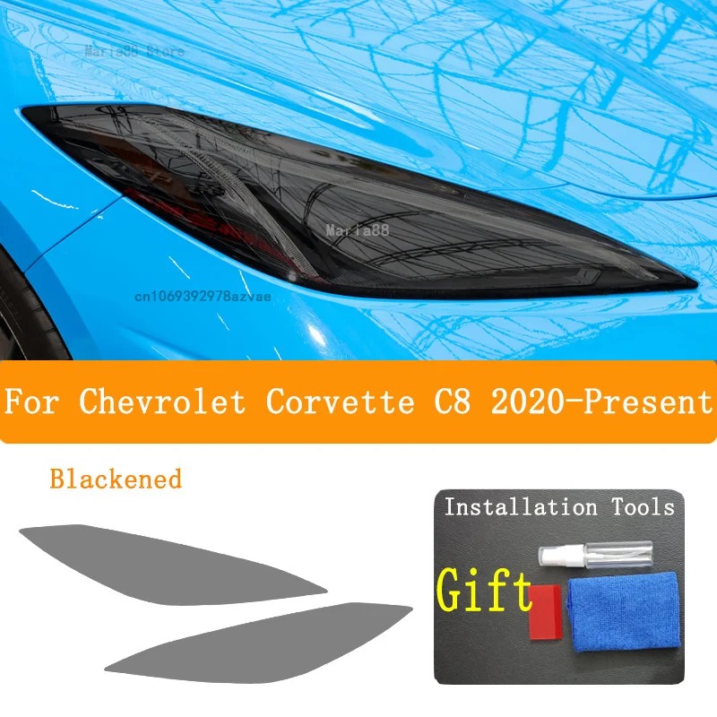 Chevrolet Corvette C8 2020-2023 ׼ ڵ  Ʈ ȣ ʸ   TPU ƼĿ